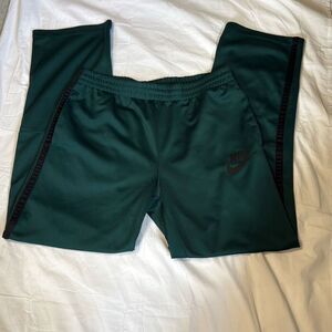 Vintage Y2K Nike track pants size men’s large green black athletic basketball